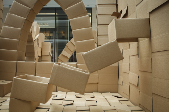 SHELTER - participative installation, Photo Credit Odeta Catana