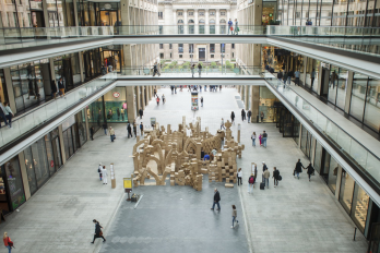 SHELTER - participative installation, Photo Credit Odeta Catana