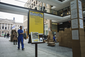 SHELTER - participative installation, Photo Credit Odeta Catana