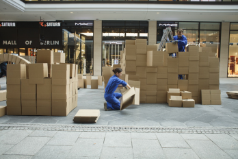 SHELTER - participative installation, Photo Credit Odeta Catana