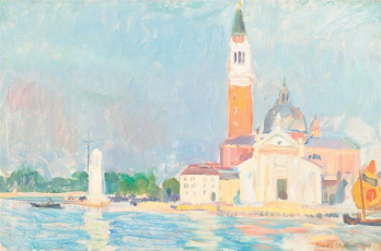 Jean Alexandru Steriadi - Venezia (Isola di San Giorgio Maggiore)