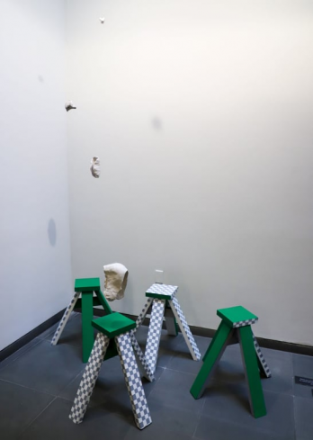 Sydney Shavers, Green Chairs, 2021