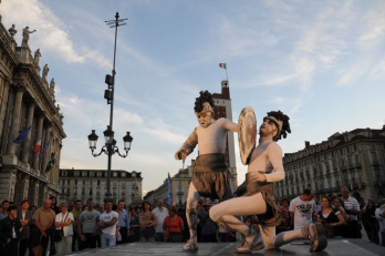 Teatrul Mascaat Piazza Castello din Torino - foto Lucian Muntean