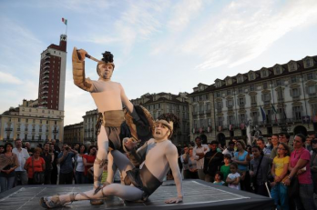 Teatrul Mascaat Piazza Castello din Torino - foto Lucian Muntean