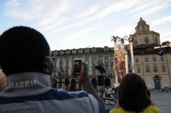 Teatrul Mascaat Piazza Castello din Torino - foto Lucian Muntean