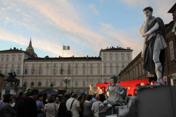 Teatrul Mascaat Piazza Castello din Torino - foto Lucian Muntean