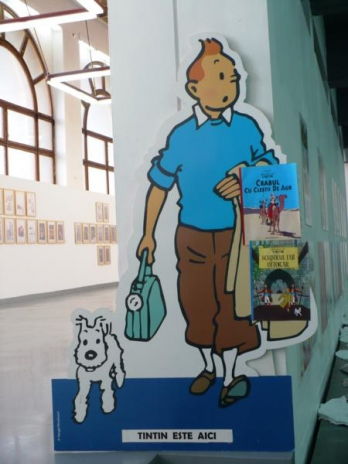 Tintin la Salonul BD