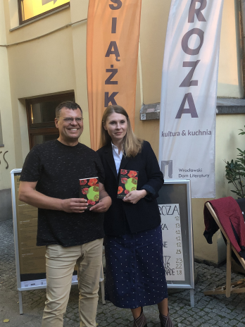 Spotkanie autorskie we Wroclawiu na Festiwalu Brunona Schulza