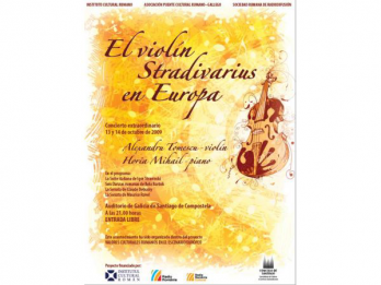 Valori culturale romanesti pe scena europeana - Vioara Stradivarius in Europa