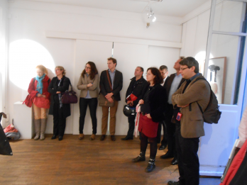 Venisajul expozitiei "Cui ii este frica de Big Apple ?", 161014