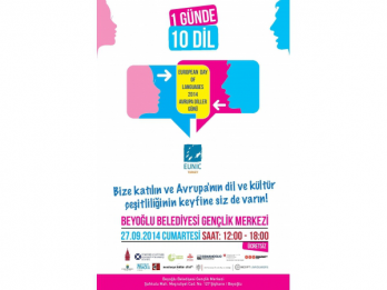 Ziua Europeana a Limbilor 2014 in Turcia  ICR Istanbul coordoneaza cel mai important eveniment al retelei europene a institutelor culturale nationale (EUNIC) din Turcia 
